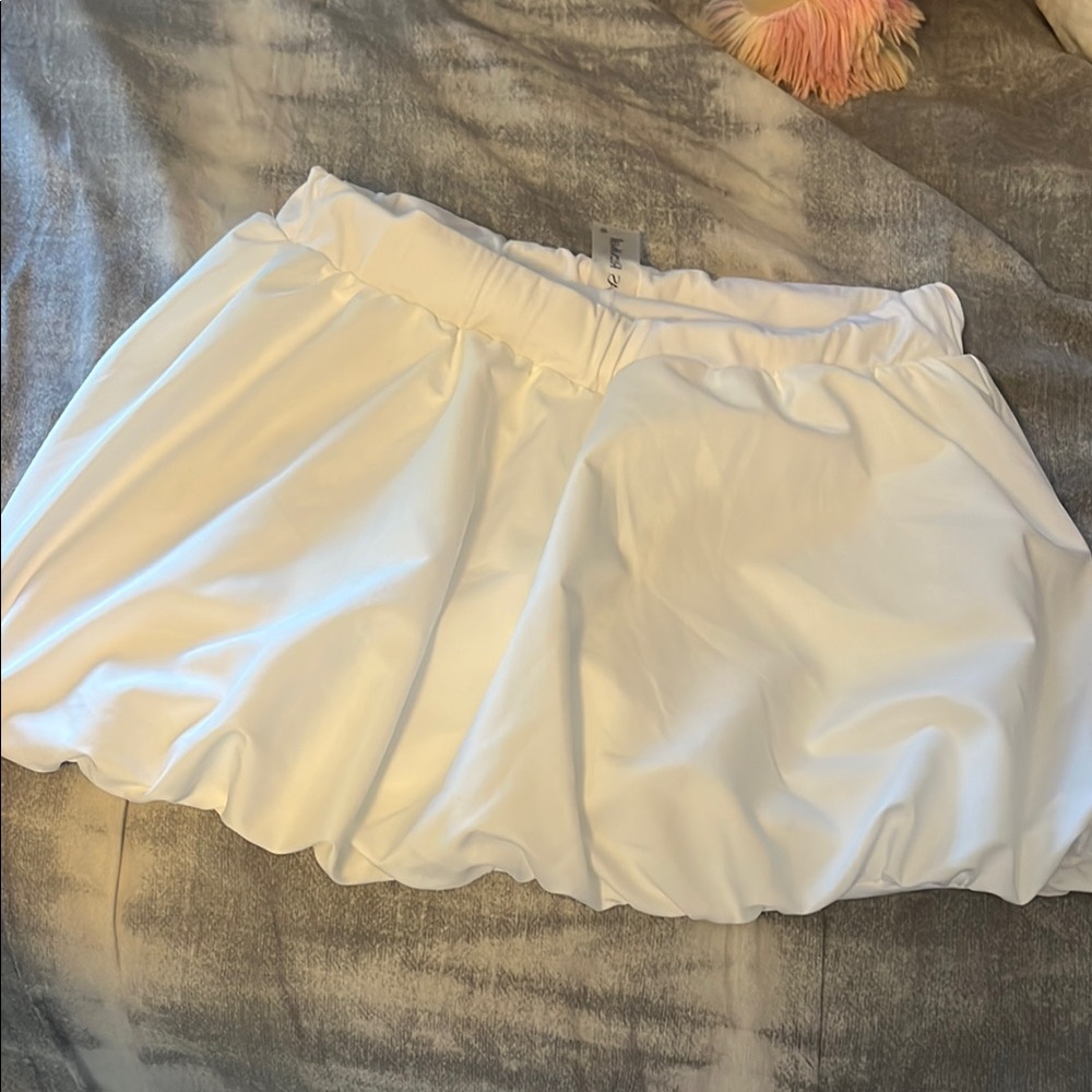 Altar’d State White Bubble Skort